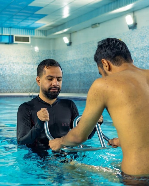 دوچرخه ثابت آبی هیدروجیم