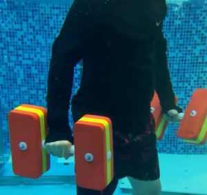 دمبل آبی سنگین هیدورجیم