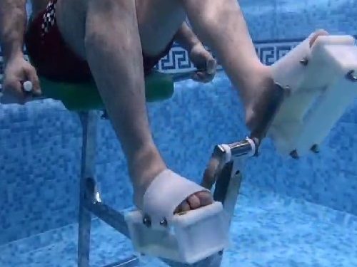 دوچرخه نشسته آبی هیدروجیم